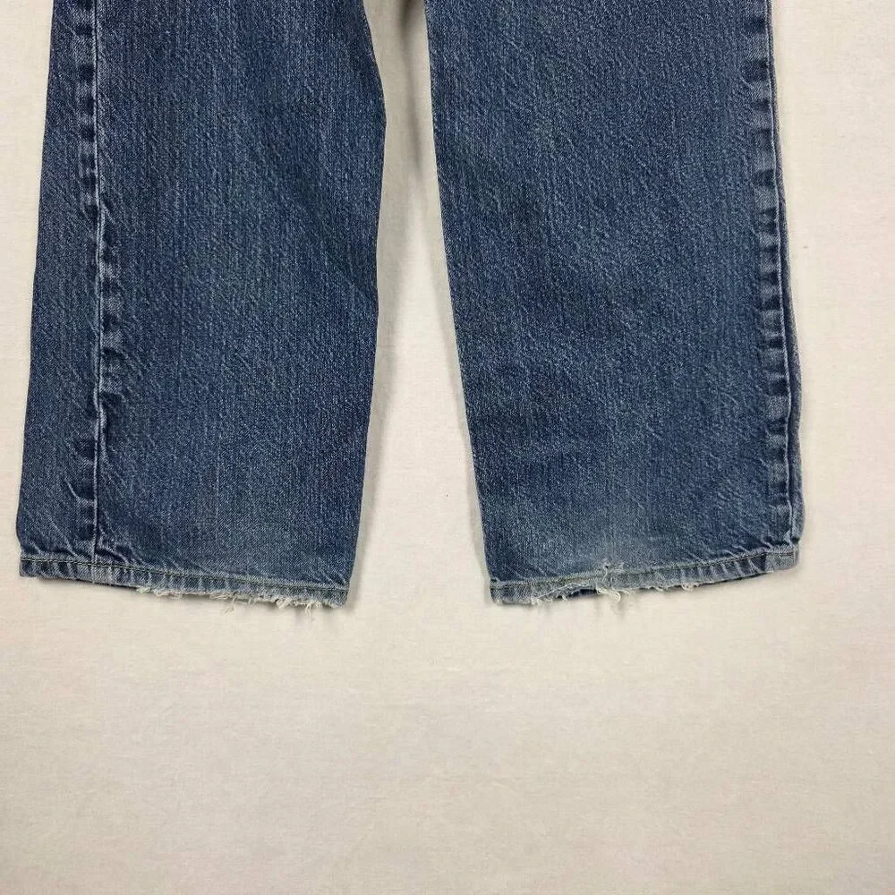 OshKosh B’gosh Boys Jeans Size 8 Wide Leg Adjustable Waist